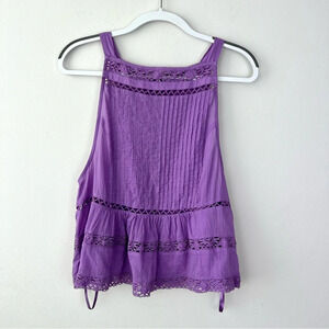 NWT Free People Violet Constant Crush Tank Top